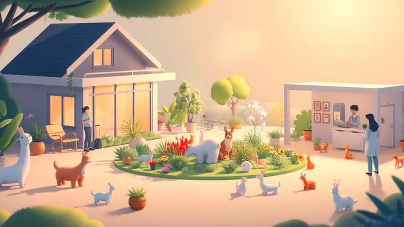 Un veterinario amable se integra en comunidad