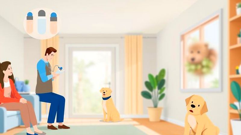 Ilustración profesional transmite confianza y conocimiento animal