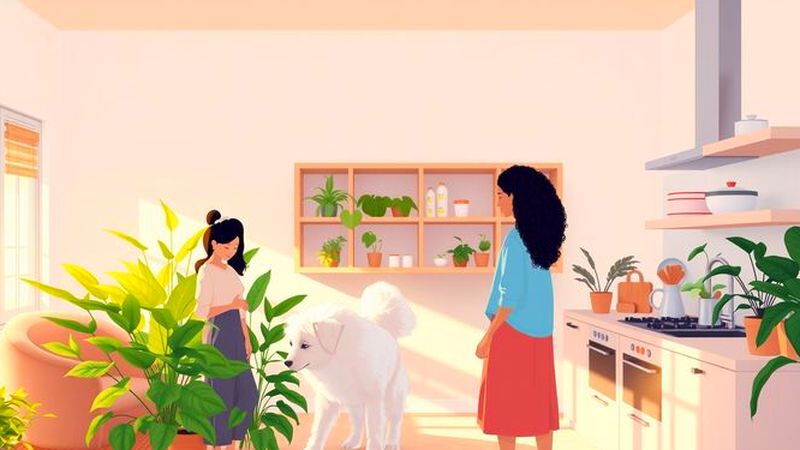 Un hogar cálido y armonioso florece