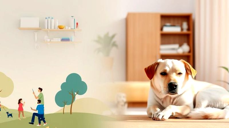 Un ambiente sereno y cuidado de mascotas