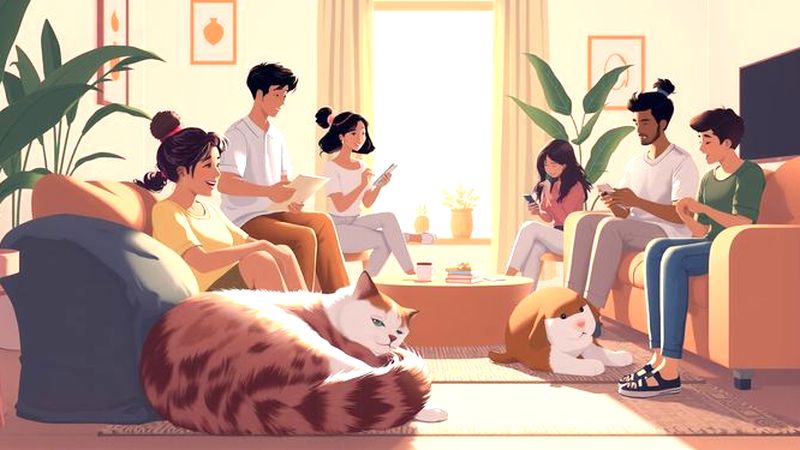 Un hogar tranquilo une a sus habitantes
