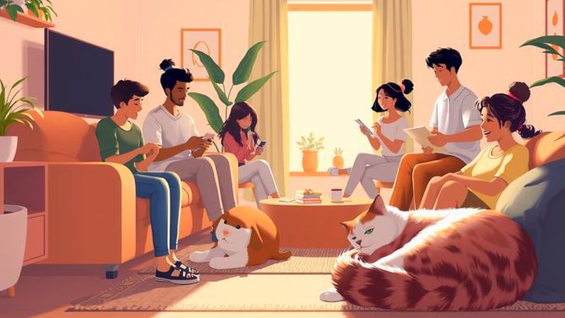 Un hogar tranquilo une a sus habitantes
