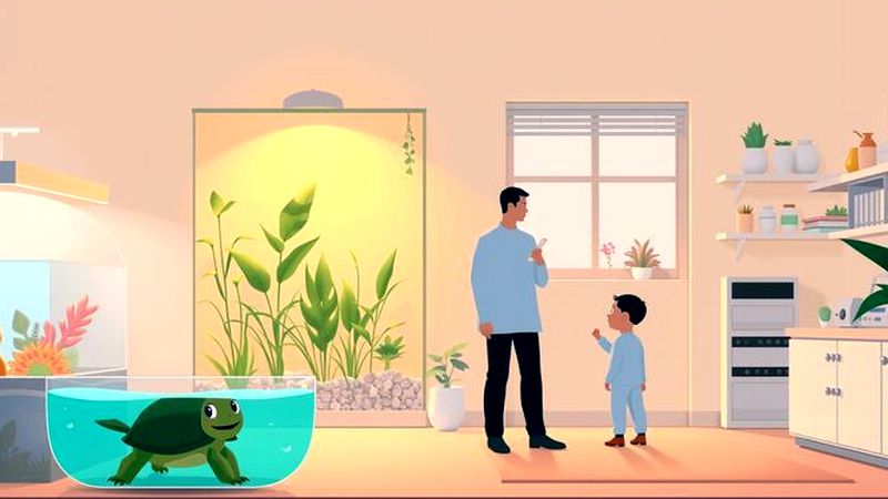 Un veterinario ilustra calma y observación