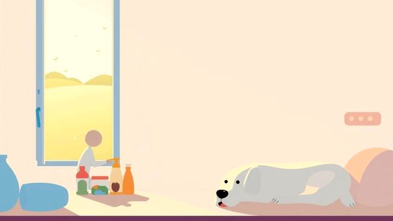 Un hogar tranquilo irradia bienestar animal