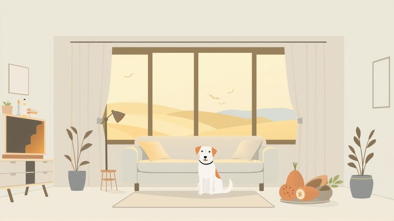 Un hogar sereno evoca bienestar y calma