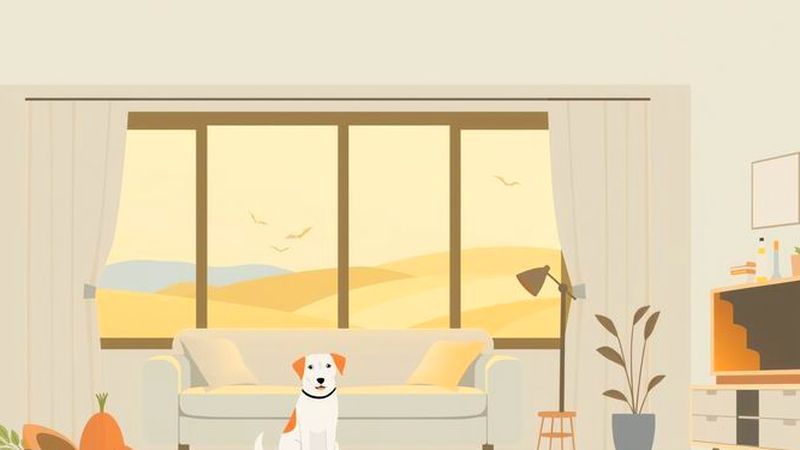 Un hogar sereno evoca bienestar y calma
