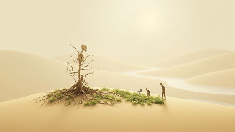 Un jardín sereno renace en calma