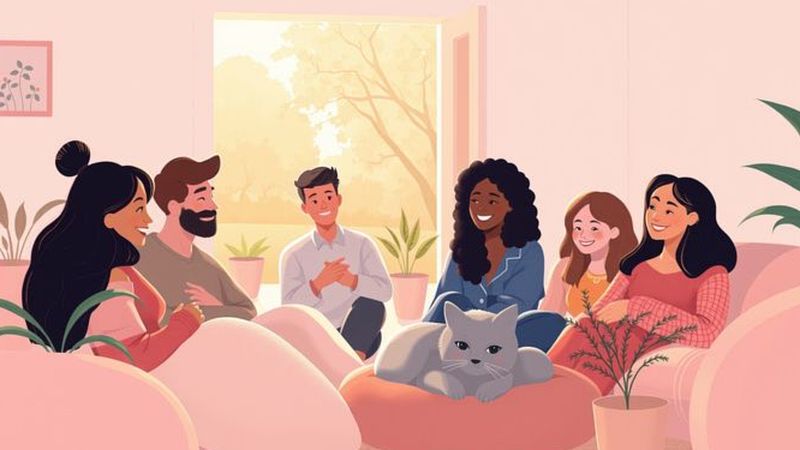 Un hogar acogedor invita a la armonía