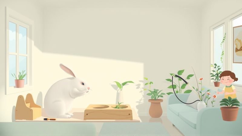 Un hogar tranquilo y feliz con mascotas