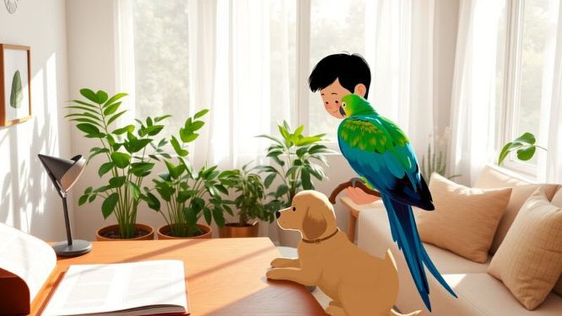 Un hogar sereno y acogedor florece