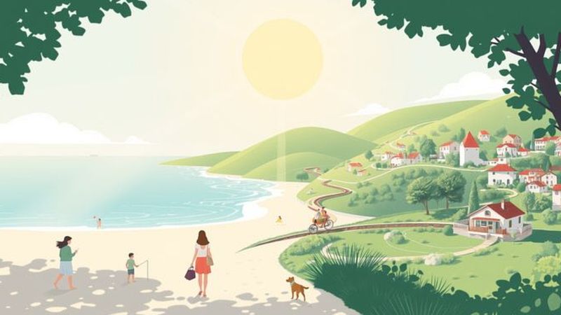 Un paisaje sereno