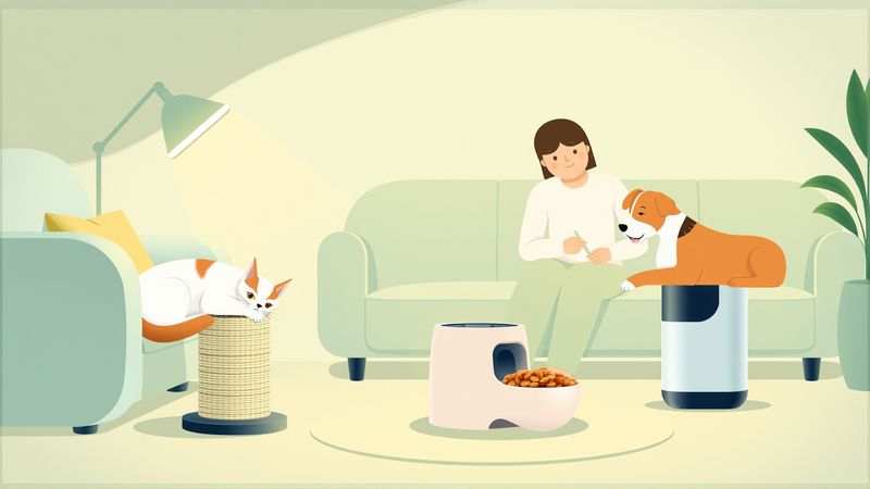 Un hogar acogedor cuida a sus mascotas