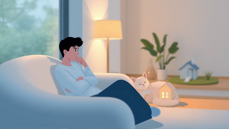 Un ambiente tranquilo y acogedor se revela